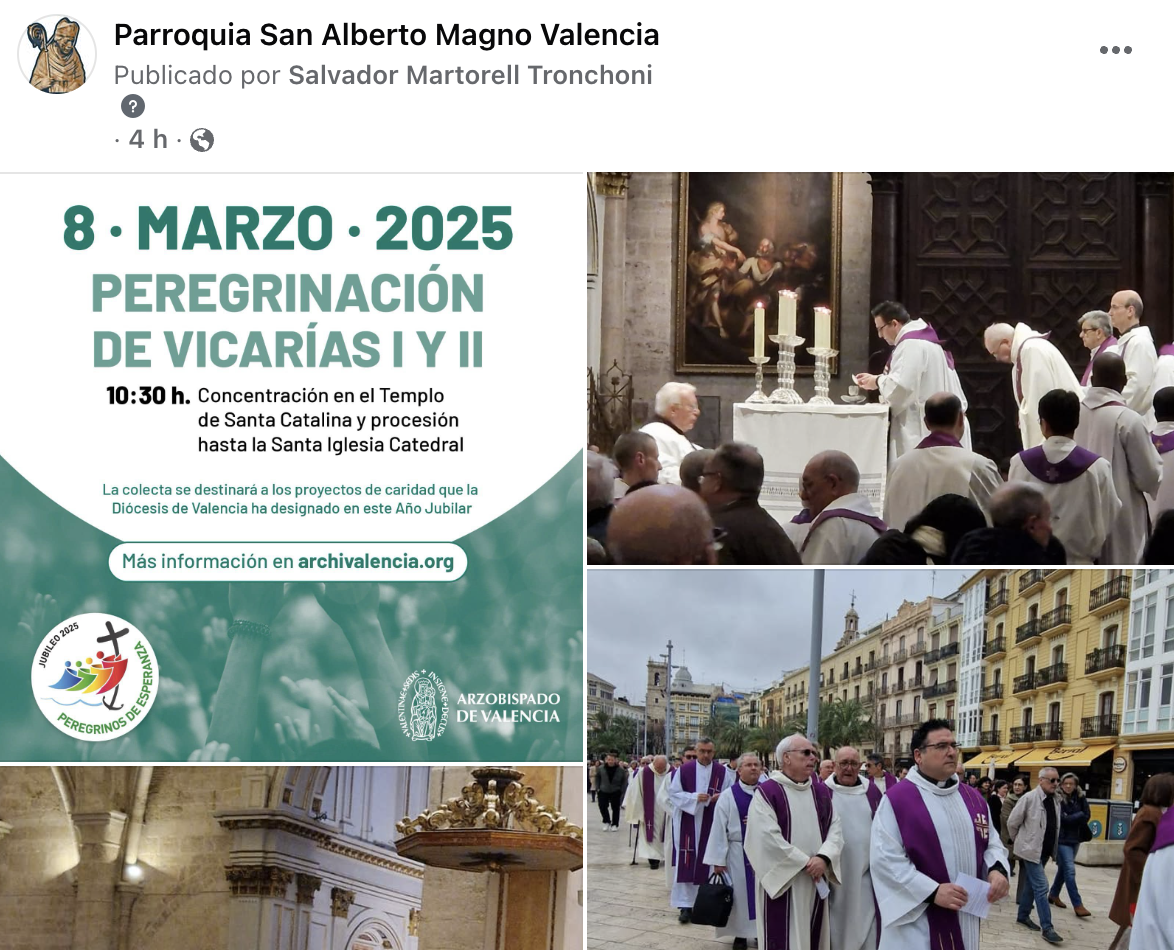 PEREGRINACIÓN A LA CATEDRAL CON MOTIVO DEL JUBILEO VICARÍA II