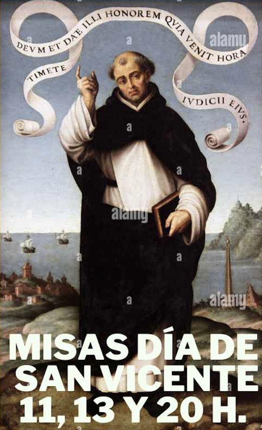MISAS DIA SAN VICENTE FERRER