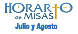 HORARIOS VERANO 2026